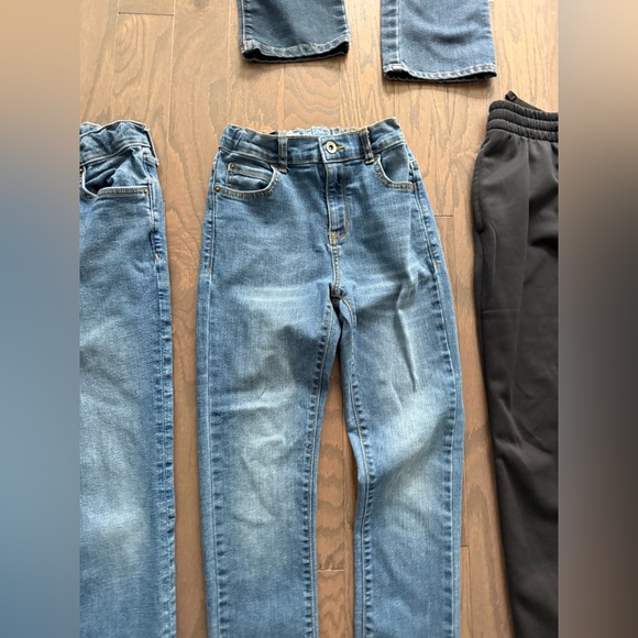 Boy’s Jeans pants Lot Sz 12,12 Slim & M Skinny bootcut Nike Old Navy children’s - Picture 2 of 16